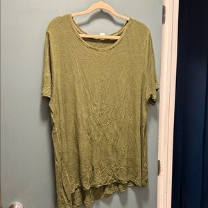 Old Navy Short Sleeve Olive Top